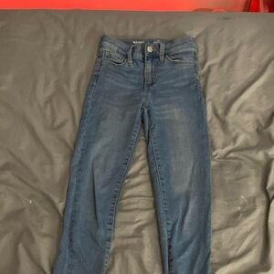 Blue old navy rock star jeggings size girls youth 8